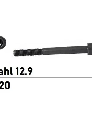 Angebot DIN 912 - Zylinderschraube Stahl 12.9 - M20x310 - 1 Stück