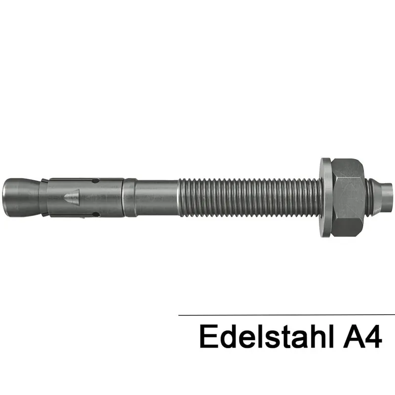 Fischer Bolzenanker FBZ – Edelstahl A4 – 10/30 – 50 Stück Kracherpreis
