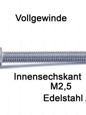 Versand Am Gleichen Tag ISO 7380 Linsenkopfschrauben A4 - ISK - M2,5x10 - 1000 Stück