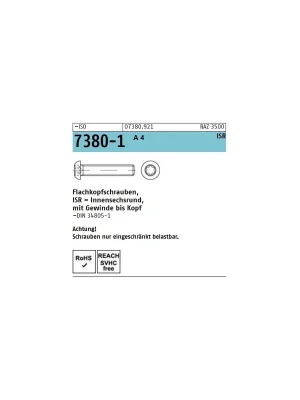 Top-Seller ISO 7380 Linsenkopfschraube A4 - TX - M2X14/14 - 1000 St
