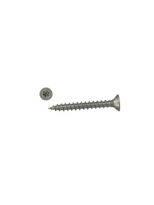 Ausverkauf Spanplattenschrauben - 6x100 - Senkkopf - Torx - Vollgewinde - A4 - 100 Stück
