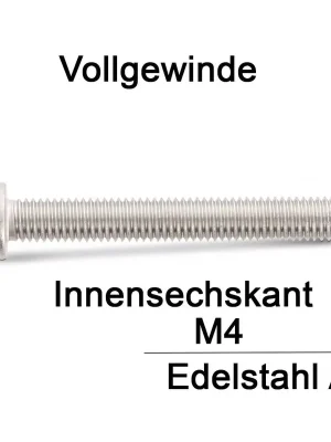 Abverkauf Linsenkopfschrauben ISO 7380 - M4x25 - Linsenkopf - Innensechskant - A2 - 500 Stück