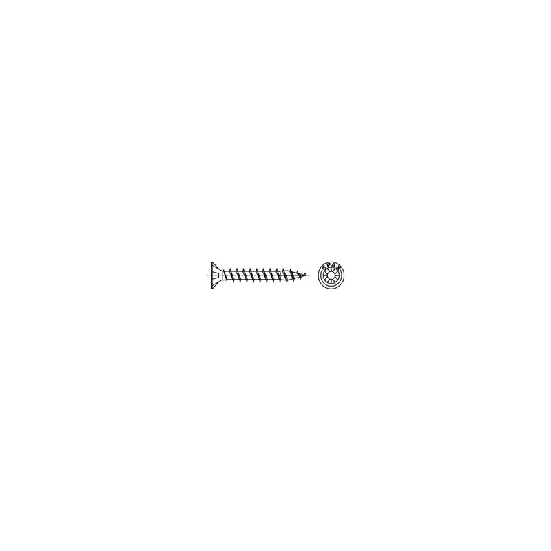 Abverkauf Artikel 88094 Stahl SPAX Seko-Z-Tg Oberfläche WIROX SPAX Universalschrauben mit Spitze, SPAX MULTI-Senkkopf, Pozidriv-KS, Tg - Abmessung 4 x 55/32-Z (500 Stück)