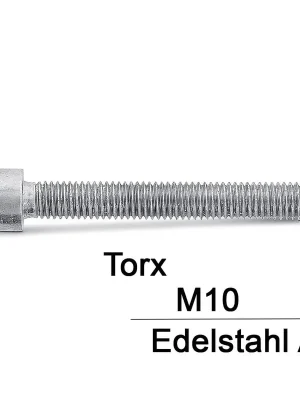 Zylinderschrauben ISO 14579 - M10x20 - Zylinderkopf - Torx - A2 - 100 Stück Direkt Vom Hersteller