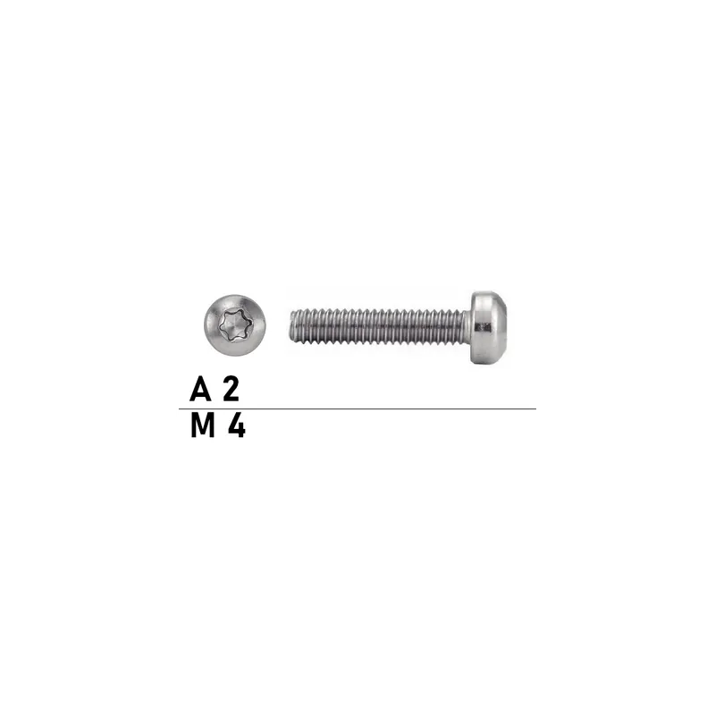 Bestseller Flachkopfschraube - ISO14583 - M4x45/45 - Vollgewinde - TX - Edelstahl A2 - 500 Stück