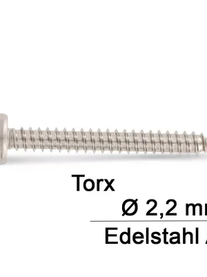 Versand Am Gleichen Tag Blechschrauben ISO 14585 (DIN7981-TX) - 2,2x13 - Flachkopf - TX- A4 - 1000 Stück