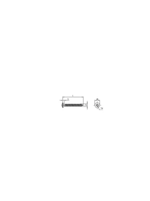 Aktuell ISO 14587 A4 C 3,9X32 TX15 - Linsensenk-Blechschrauben mit Innensechsrund - 1000 St