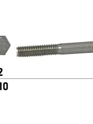 Wochenendangebot Sechskantschrauben ISO 4014 - M10x180 - Sechskantkopf - Teilgewinde - A2 - 25 Stück