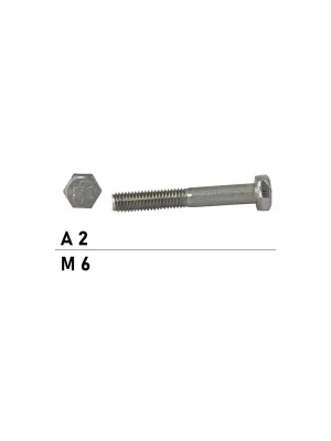 Versand Am Gleichen Tag ISO 4014 A2-70 M 6X150 - Sechskantschrauben mit Schaft - 100 St