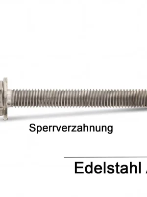 DIN 6921 A2-70 M 12X20/20 - Sechskantschrauben mit Flansch und Sperrverzahnung - 50 St Neue Ware