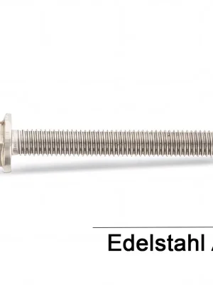 Begrenztes Angebot Sechskantschrauben DIN 6921 - M12x90/90 - Sechskantkopf- mit Flansch - A2 - 50 Stück