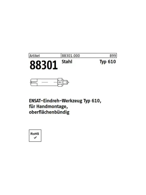 ART 88301 ENSAT Hand - Eindreher Aktuell