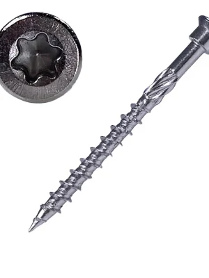 Mega-Angebot Art. 9245 1.4006 4,5X70/42 TX20 TBS-Drill Zyl.-Holzbauschrauben, Schneidkerbe - 200 Stück