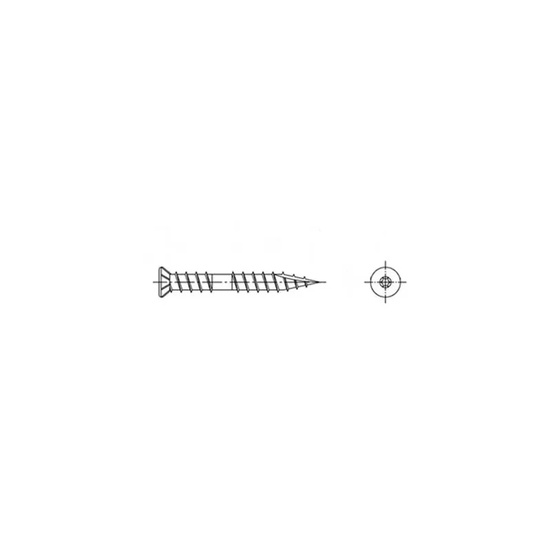 Art. 9143 A2 5,3X70 TX20 TBS-Drill Seko-Terrassenbauschrauben, Schneidkerbe - 100 Stück Knallerangebot