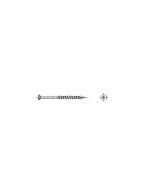 Versand Am Gleichen Tag Terrassenschraube A4 - SK - Grobgewinde - 4,2x42/22 - TX20 - 250 Stück