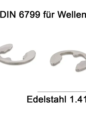 DIN 6799 Sicherungsscheiben Edelstahl A2 Highlight