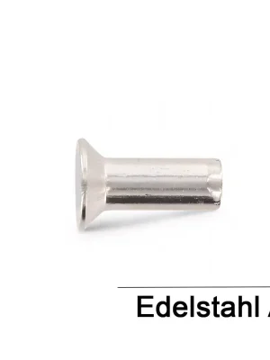 Begrenztes Angebot Senknieten DIN 661 - Edelstahl A2
