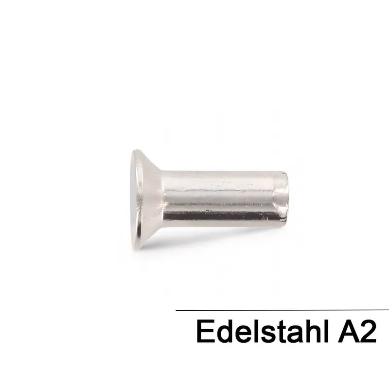 Begrenztes Angebot Senknieten DIN 661 - Edelstahl A2