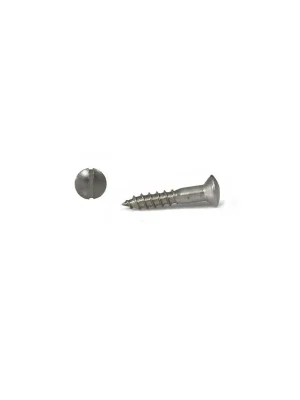 Top-Seller Holzschrauben DIN 95 - 3,5x40 - Linsensenkkopf - Schlitz - A2 - 200 Stück