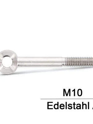Abverkauf DIN 444 Augenschraube - A2 - Form B - M10x100 - 10 Stück