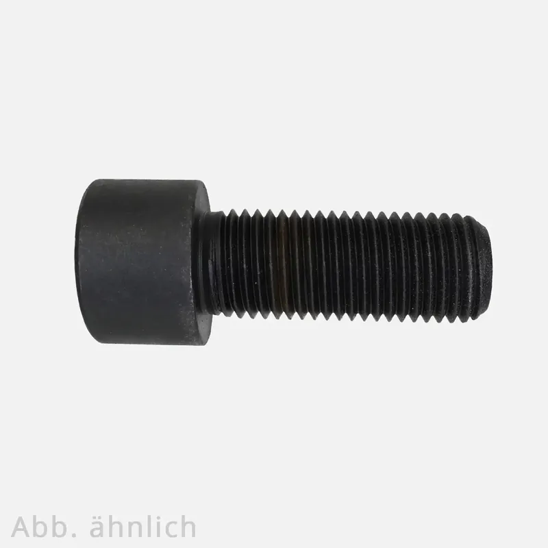 1 Zylinderschraube mit Innensechskant DIN 912 8.8 M42x100 mm , blank - Teilgewinde Sichere Zahlung