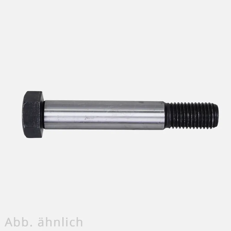 Begrenztes Angebot 10 Sechskant-Passschrauben M20x70 mm - DIN 609 - 10.9 blank
